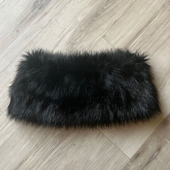 Solid Fuzzy Crop Tube Top - Picture 2 of 5